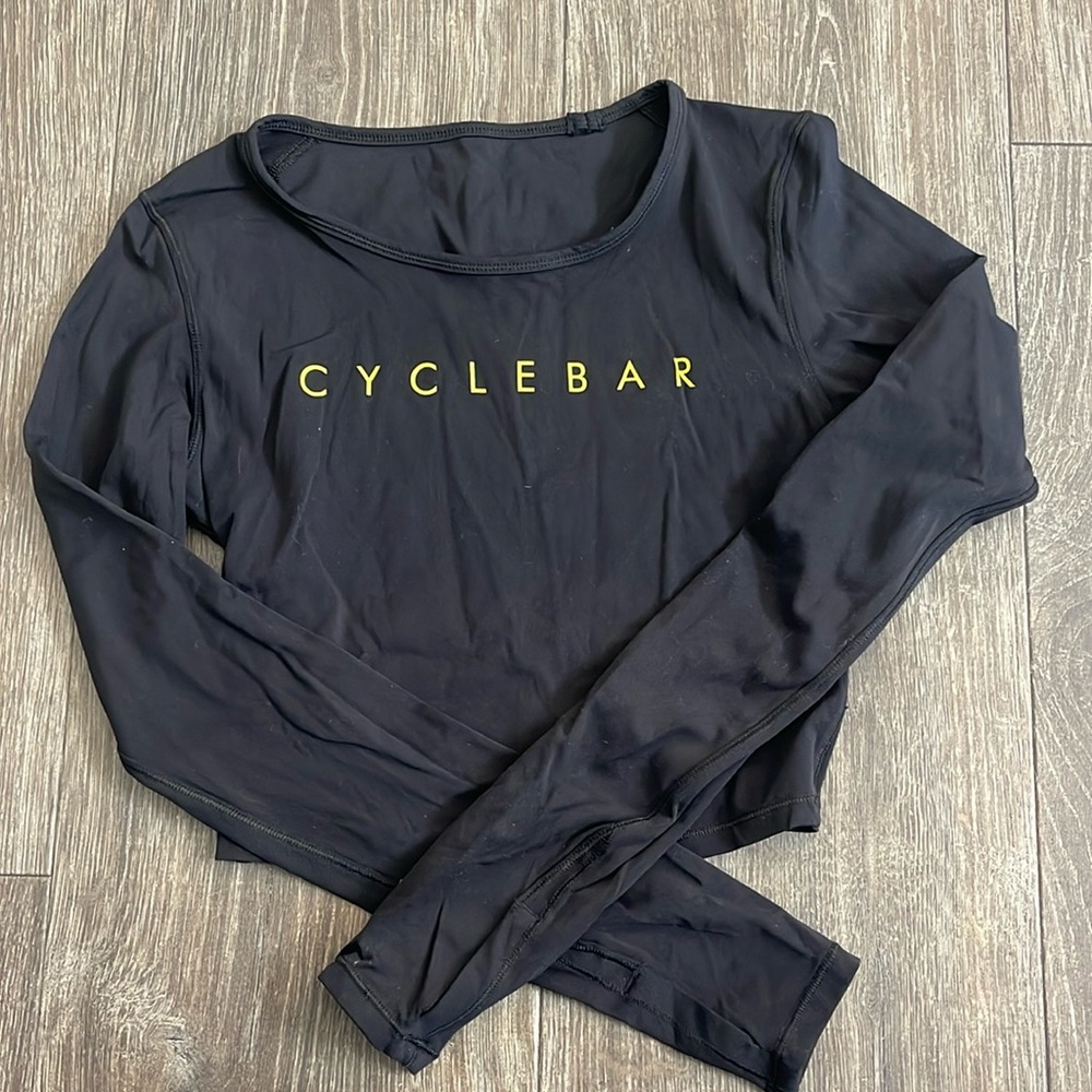 CycleBar Cropped Long Sleeve